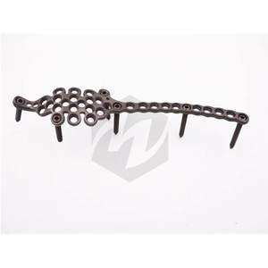 Sistema de Fijación Interna, Malla Craneal de Titanio con Orificios Redondos Planos para Neurocirugía, Implante Biocompatible de Alta Resistencia - Product Image 6