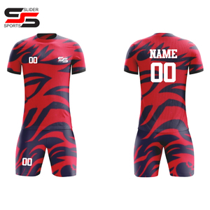Ensemble complet d'uniformes maillots de football maillots de football pour enfants sublimé avec logo personnalisé entraînement d'équipe short pour enfants - Product Image 5