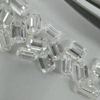 Diamante Mantra, Color E, Claridad VS, Corte Esmeralda, 0.10, Sintético (Cultivado en Laboratorio), CVD HPHT, IGI