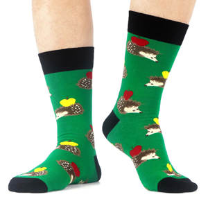 Calcetines de equipo de Spandex de algodón de secado rápido de Navidad Unisex de alta calidad con estampado gráfico colorido Funky antibacteriano para hombres - Product Image 3