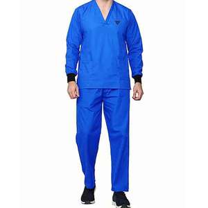 Men Women Medical Spa Nursing Clinic Uniform Hospital <b>Scrub</b> <b>Set</b> Uniform 2pcs Pants <b>Sets</b> - Product Image 1