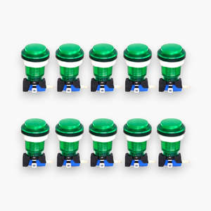 Juego de 10 Botones de Retorno de Monedas para Arcade con Luz LED, Microinterruptor de Plástico 12V - Envío Gratis para Accesorios de Máquinas de Entretenimiento - Product Image 3