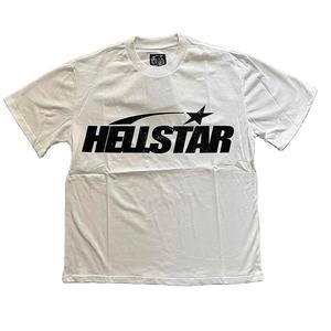 เสื้อยืดโอเวอร์ไซส์ผ้าฝ้าย 100% ขายดี ลายโลโก้ สำหรับผู้ชาย สไตล์ลำลอง สตรีทแวร์ ฮิปฮอป พิมพ์โลโก้ตามสั่ง - Product Image 5