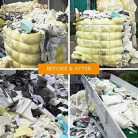 Máquina de Reciclaje de Espuma, Máquina de Pre-desmenuzado de Residuos de Espuma de PU, Fardos de Espuma, 2026 NUEVO