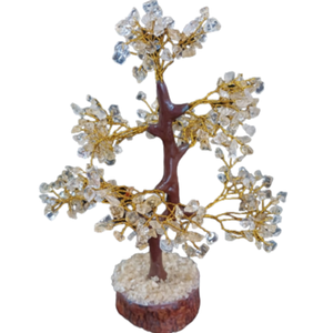 Vente en gros de quartz naturel transparent en forme d'arbre, 300 perles, pierres précieuses faites à la main, décoration Feng Shui pour la maison, décoration intérieure - Product Image 2