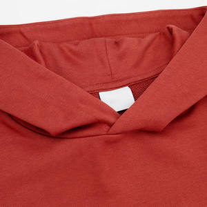 Sudaderas con Capucha de Primera Calidad, Color Rojo, 100% Algodón, con Bolsillos Ocultos, Diseño Clásico, Ajuste Cómodo, para Invierno - Product Image 3