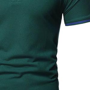 Nouvelle tendance pour hommes pulls en coton de qualité supérieure polos en tissu tricoté personnalisé polos pour hommes de grande taille - Product Image 5