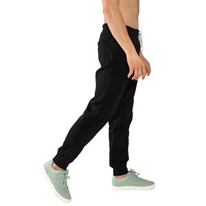 Joggers de algodón para hombre, pantalones de gimnasio con logotipo personalizado, ropa informal, pantalones de chándal ajustados, pantalones para correr al aire libre, ropa deportiva para hombre - Product Image 5