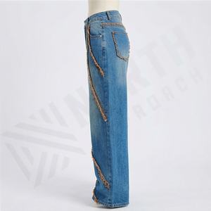 Winter Breathable <b>Women</b> Trousers <b>Jeans</b> Streetwear 2025 Casual Denim Pants Straight <b>Jeans</b> For Girls Premium Quality Best Styles - Product Image 3