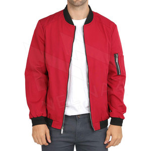 Veste d'hiver pour hommes style High Street Bomber en toile de haute qualité sur mesure avec col montant grande taille manches longues respirant - Product Image 1