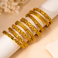 Bracelet en cuivre plaqué or 24 carats YL pour les mariées de Dubaï, accessoires de mariage de style indien de luxe pour femmes, or sable, vente en gros