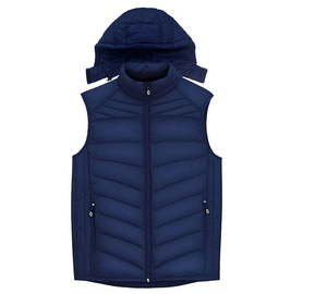 Chaleco clásico sin mangas para hombre, elegante atuendo de invierno, chaleco sin mangas de diseño moderno para hombre, ajuste cómodo - Product Image 2