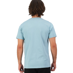 T-shirt uni à manches courtes et col rond, 100 % coton biologique, qualité supérieure, grammage lourd 200-250 GSM, écoresponsable, avec poche avant - Product Image 4