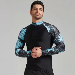 New Designs Custom Printed Bjj <b>Long</b> <b>Sleeve</b> jiu jitsu kimono Rash Guard Compression Shirt MMA <b>Base</b> <b>Layer</b> Boxing Rash Guard - Product Image 1