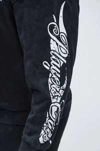 Sudadera con Capucha Gruesa de Fábrica al Por Mayor, con Cierre Completo, Talla Grande, 500 GSM, Personalizable, Unisex, Hombros Caídos - Product Image 6