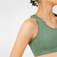 Nuevo Sujetador Deportivo de Alta Calidad para Mujer, Talla Grande, Sin Costuras, Transpirable, Ecológico, para Yoga y Fitness, Spandex/Poliéster