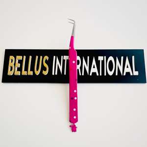 Pince à cils à pointe de fibre à 90 degrés de haute qualité - Product Image 6