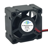 2515A 25mm 5V Petit ventilateur 15mm d'épaisseur Ventilateur axial de refroidissement avec OEM & ODM Support sans balais approprié