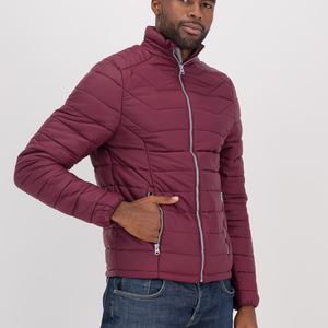 Blouson léger matelassé 2025 avec couvre-visage intégral, résistant à l'eau et personnalisable – Vestes pour hommes - Product Image 2