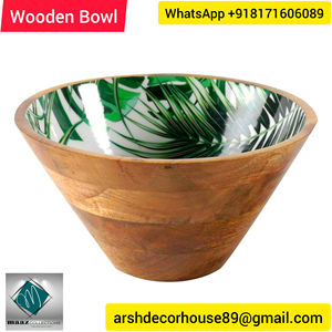 Venta al por mayor exquisitos cuencos de madera hechos a mano de lujo diseños ecológicos personalizados últimos estilos para uso comercial - Product Image 2