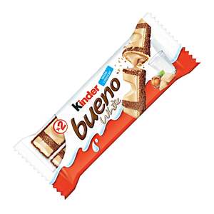 Barritas de Chocolate Blanco Kinderr Bueno 39g - Product Image 3