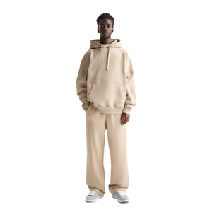 Ensemble complet personnalisé blanc sweats à capuche et pantalons de survêtement ensemble lourd GSM Hoodies logo personnalisé usine unisexe pantalons de survêtement ensemble - Product Image 2