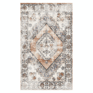 <b>RUGS</b> DEPOT LXDP-0970 Wholesale Grey <b>Silver</b> Designer Pattern Digital Printed Machine Washable Chenille Area <b>Rug</b> Non Slip - Product Image 1