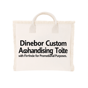 Borsa Tote Personalizzata Dinebor con Frange per Scopi Promozionali - Product Image 2