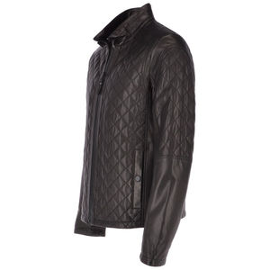 Chaqueta de Cuero de Moda para Invierno, Chaqueta de Cuero Transpirable de Corte Ajustado y Elegante para Hombre - Product Image 2
