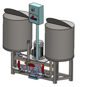 Mélangeur industriel automatique DEMSA pour pâte à galettes, capacité 500 kg/h, 380 V, garantie 2 ans, usage commercial - Product Image 2