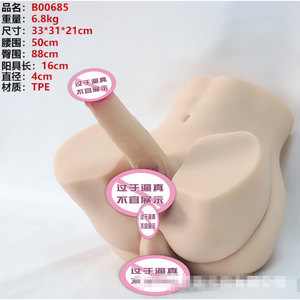เครื่องช่วยสำเร็จความใคร่สำหรับผู้ชาย ทำจากซิลิโคน สำหรับการสำเร็จความใคร่ทางทวารหนัก ให้สัมผัสเสมือนจริง - Product Image 3