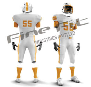 เสื้อกีฬาเสื้อฟุตบอลอเมริกันโพลีเอสเตอร์ระบายอากาศ - Product Image 1