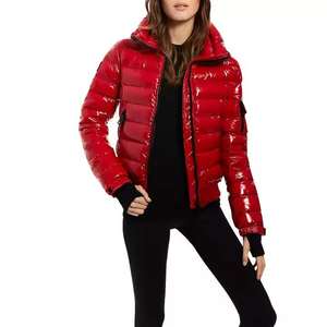 <b>Ladies</b> Winter <b>Coats</b> With Custom Color Trendy Design Raw Processing Breathable Puffer Jacket <b>Lightweight</b> Full Zip Outerwear - Product Image 4