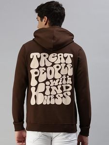 Sweat à capuche d'hiver respirant pour hommes boucle de coton tricot à la mode sur la taille épaule tombante plaine sweat à capuche d'hiver personnalisé pour hommes - Product Image 5