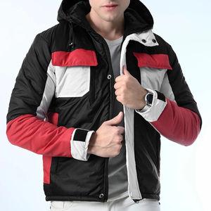 Chaqueta de Plumón para Hombre, Diseño Ecológico, Resistente al Viento, con Logotipo Frontal Personalizable, Chaqueta de Invierno con Capucha - Product Image 5