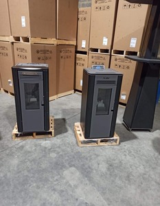 Poêle à bois design 2024 Poêle à bois en acier au feu véritable Petits poêles à granulés de bois - Product Image 3