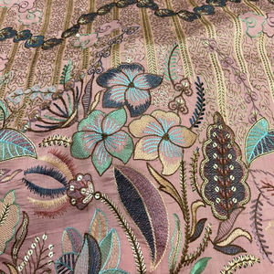 Fendy bordado de seda telas de lujo Sherwani Kurta Koti estilo liso patrón recubierto tejido de punto transpirable para niños - Product Image 1