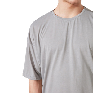 <b>TShirts</b> Oversized New Style Custom Printable Logo <b>Polyester</b> Cotton Fabric Sweatshirt Oversized Men Premium Quality Loose Stylish - Product Image 2
