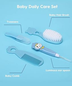 Trousse de premiers soins familiale d'urgence pour bébé trousse de premiers soins personnalisée pour <span class=keywords><strong>nouveau</strong></span>-<span class=keywords><strong>né</strong></span> pépinière trousse de premiers soins de toilettage et de santé - Product Image 5