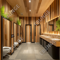 Cubículos de Baño Públicos con Accesorios de Nailon, Durabilidad y Funcionalidad