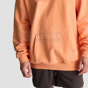 เสื้อฮู้ดผู้ชายโอเวอร์ไซส์สำหรับผู้ใหญ่2025มีสไตล์แบบสวมหัวเสื้อมีฮู้ดโอเวอร์ไซส์ดีไซน์ล่าสุดออกแบบได้ตามต้องการ - Product Image 6