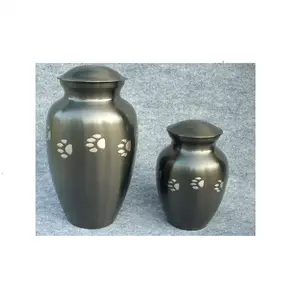 New Trendy Best Selling Pet Cremation Urns Wholesale Price Handcrafted Customized Trending High Quality Metal Pet Cremation