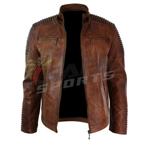 แจ็กเก็ตมอเตอร์ไซด์สำหรับผู้ชายแจ็กเก็ตขี่รถจักรยานยนต์สั่งทำ - Product Image 1