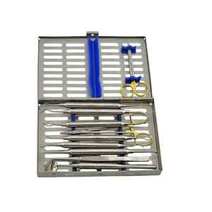 Kit de sutura para estudiantes de medicina de primera calidad incluye piel y juego de instrumentos de suturas manuales - Product Image 5