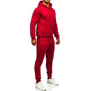 Chándal personalizado para hombre, ropa de calle, chándal liso de calidad superior para hombre, chándal de algodón y poliéster térmico - Product Image 6