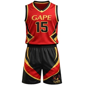 Conjunto de Camiseta y Pantalones Cortos de Baloncesto con Diseño Personalizable, Sin Mangas, 100% Algodón, Uniforme Deportivo para Adultos Unisex - Product Image 1