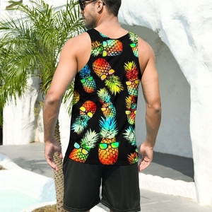 New Arrival High Quality Custom Logo Men's Gym TankTop Plus Size Fitness Wear for <b>Athletic</b> Training Breathable Workout Top - Product Image 5