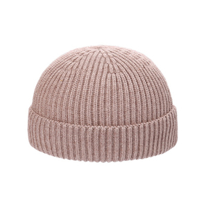 Wholesale Checked <b>Wool</b> Knit Winter <b>Beanie</b> for Adults Custom 3D Embroidery and Digital Printing for Beach and Fishing Scenes - Product Image 1