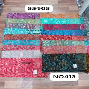 ใหม่ผ้าพันคอผ้าคลุมไหล่ฤดูหนาวทำจากขนสัตว์ของชาวทิเบตพิมพ์ลายผ้าคลุมไหล่ฤดูหนาวทำจากขนสัตว์อินเดียทันสมัยผ้าคลุมไหล่ขนสัตว์พิมพ์ลายผสม - Product Image 1