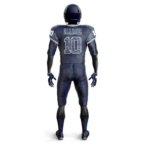 Vente en gros de haute qualité broderie football américain uniforme 100% polyester respirant football américain uniforme - Product Image 3